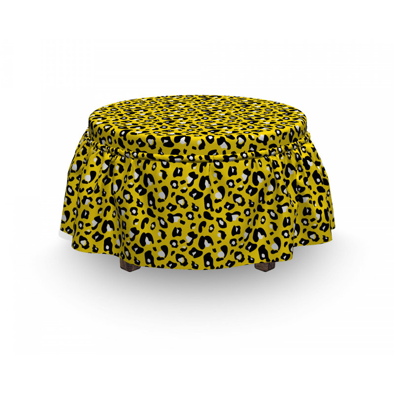 Box Cushion Ottoman Slipcover