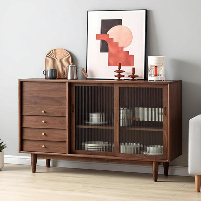 Simple and multi-functional sideboard