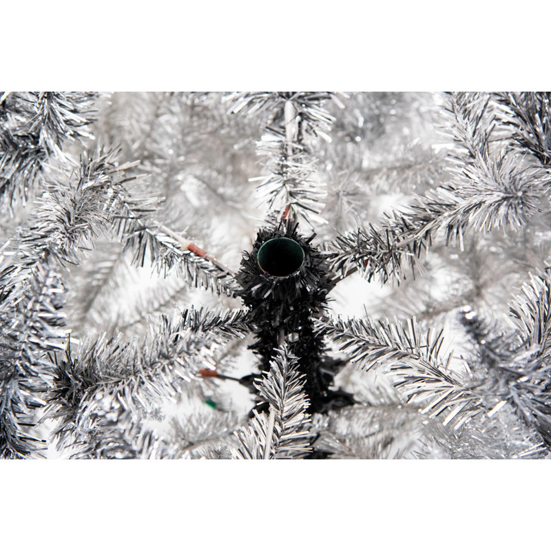 6.89' H Lighted Artificial Christmas Tree