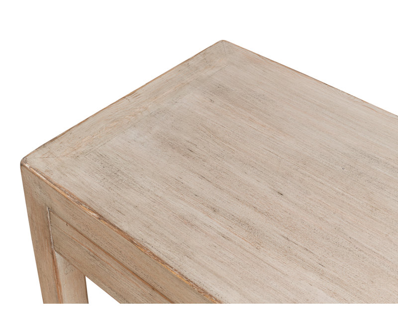 Anton 72'' W Solid Wood Console Table, Tan