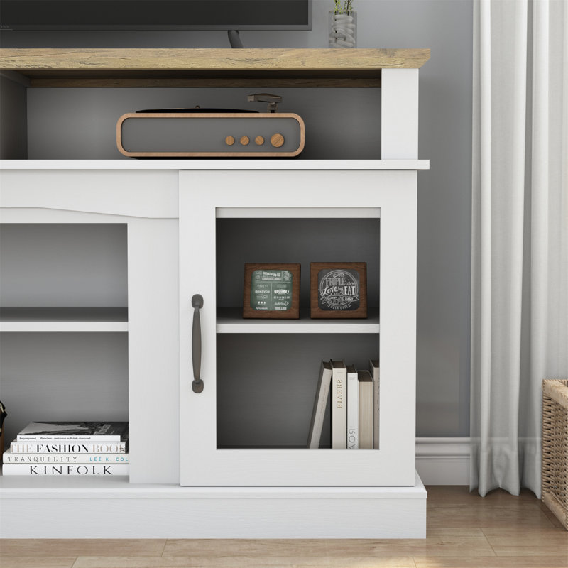 58.27'' Console Table, White