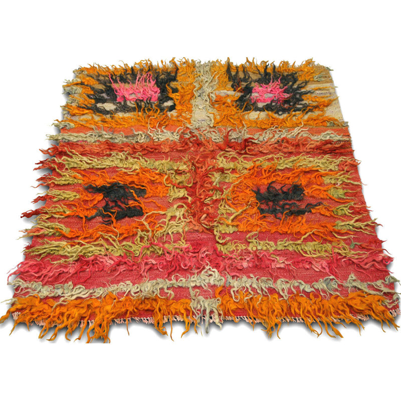 Square One-of-a-Kind 3'8" X 3'9" Area Rug