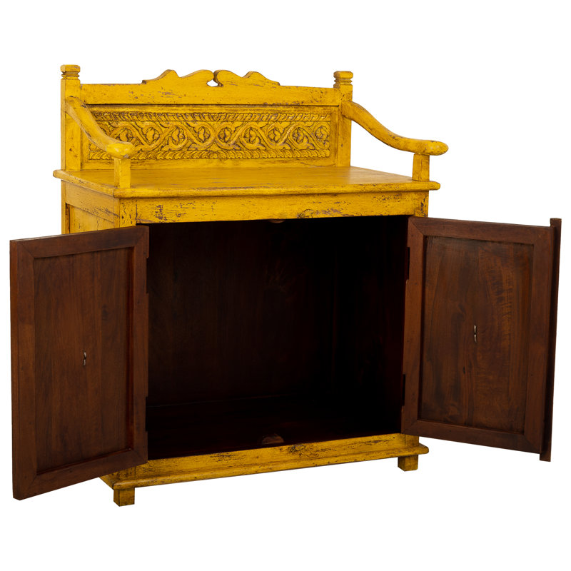 Clowser 70cm Sideboard, Yellow