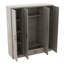 Armoire 4 portes avec 1 tiroir