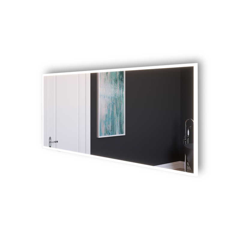 Jessalyn 72" x 30" Voice Control Smart LED Light Bathroom Vanity Mirror