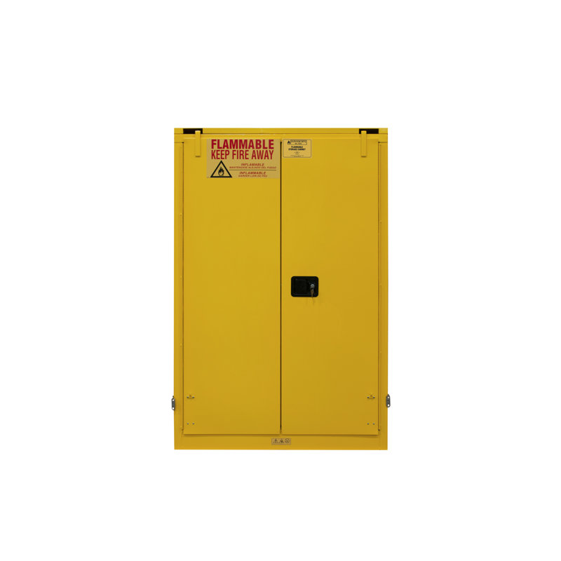 Armoire de sécurité de porte manuelle h 65 po x l 43 po x p 18 po, Fermeture automatique