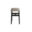 Tabouret de coiffeuse Anita en bois massif avec coussin selle, siège en mousse à haute résilience, chaise de maquillage facile à assembler-2061793533-2071100445