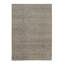 Tapis gris moderne en laine noué à la main 6 pi x 8 pi Timeless