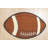 Furnish My Place 715 Football Shape Kids Play Area Rug for Playroom | Bathroom & Kindergarten Classroom | Football Shaped Rug |Contemporary |Multicolor -587894911