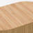 55.11"-70.86" Extendable Dining Table, With Striped Legs For Living Room & Kitchen(Natural)-1330347324