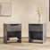 Carmet 1-Drawer Nightstands with Storage Cubby