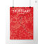 Stuttgart City Map - No Frame Print-379174202