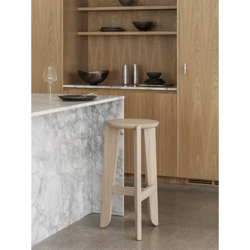 Eli Solid Wood Stool