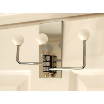 Meshaun Metal Over-the-Door 3 - Hook Overdoor Hook