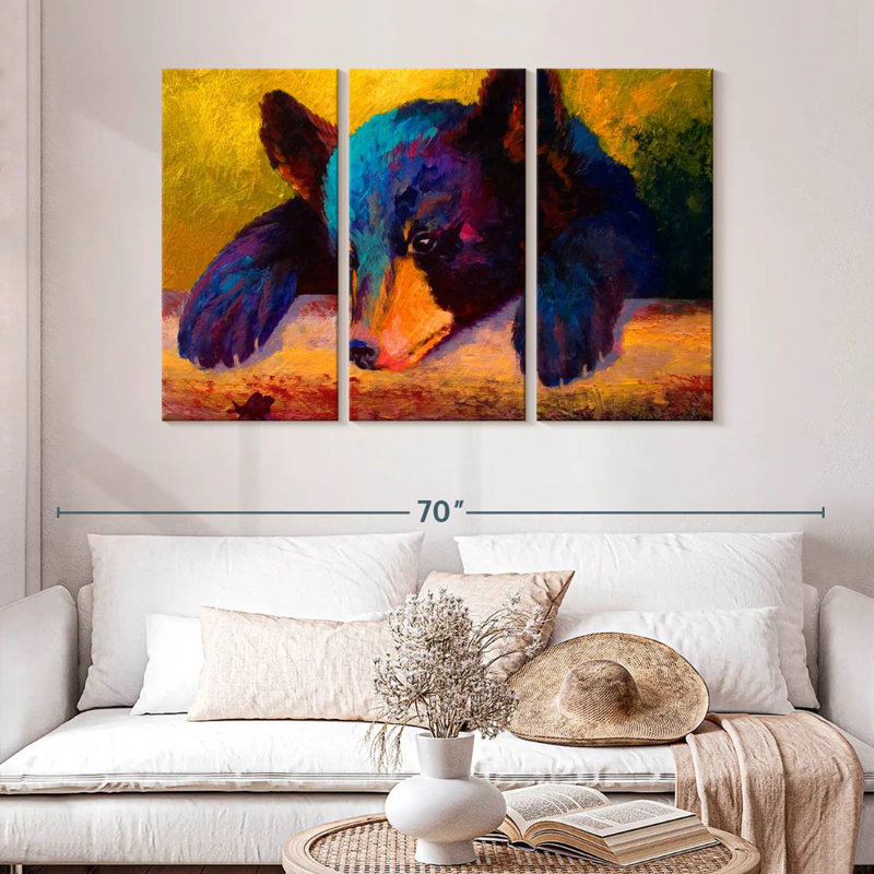 Chasing Bugs, 32" H x 50" W
