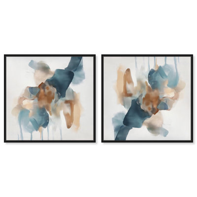 «Hidden Profonds UnveILE I Set Canvas Minimal Abstract» par Art Remedy
