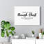 Strengthens Philippians 4:13 - Wrapped Canvas Print-749004801