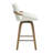 Bloomingdale Modern Fabric & Bentwood 26" Counter Stool w/Swivel, Set of 4-909780716