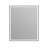 Eden 36" x 36" Rectangular LED Wall Mounted Mirror with Aluminum Frame, Defogger, Adjustable Temperature & Brightness - Matte Black-106331070-120782392