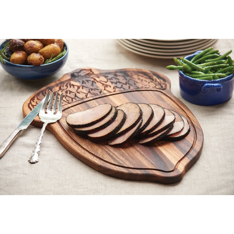 Plat à découper et à servir Iron Oak Gourmet Oak