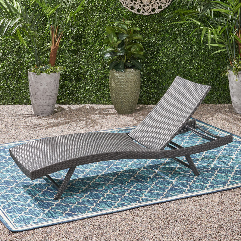 Chaine en osier KAUAI PE, 1, Gris