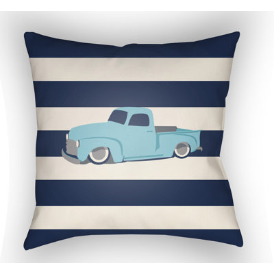Littles Car Throw Pillow