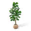 Grand pot bionique vert simulé
