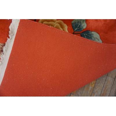 Tapis chinois antique et minimaliste Art déco