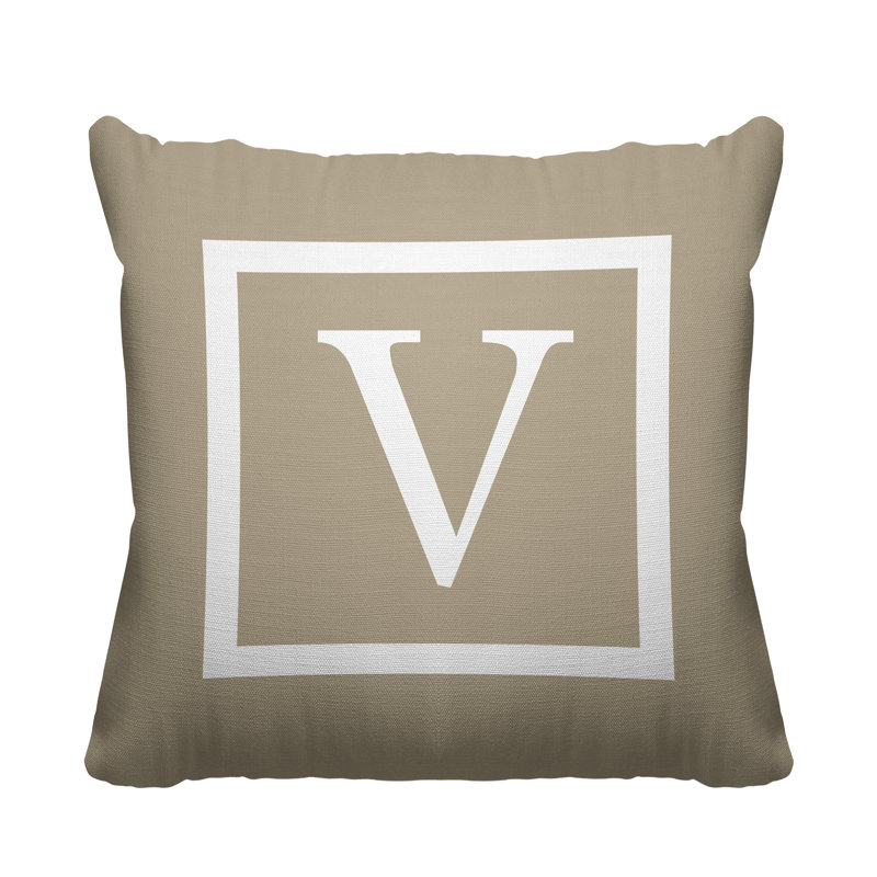 Coussin Colter, Beige, L 15 po x H 15 po, 19 po x l 19 po