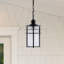 Luminaire suspendu d'extérieur 1 lumière H 12,5 po Shawonda