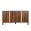 Armoire avec 4 portes et 4 tablettes ouvertes