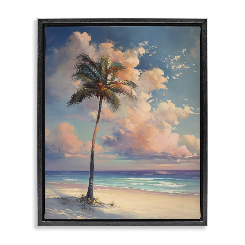 Art mural sur toile flottant encadré de couleurs vives par Arlington Prints, H 21 po x l 17 po, Cadre flottant noir de jais