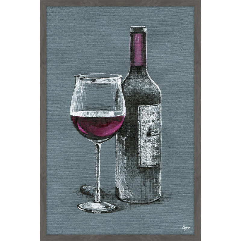 Vino Tinto by Eyre Tarney - Single Picture Frame Print, 46 cm H x 30 cm W x 4 cm D