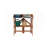 Folding Potting Bench with Shelves