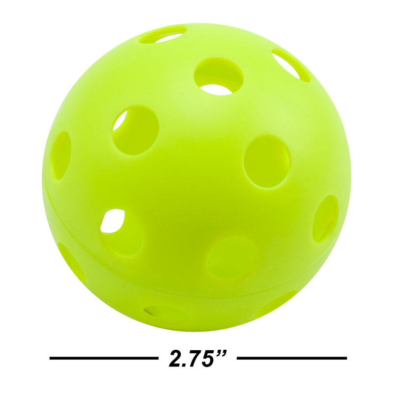 Paquet de 12 balles de baseball d'entraînement en plastique GSE pour lancer, frapper, lancer et attraper GSE, Multicolore