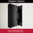 47" - 48" W x 72" H Hinged Frameless Shower Door With 5/16" (8mm) Tempered Glass-114825277