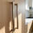 Belvedere Appliance Pull In Hammered Polished Nickel