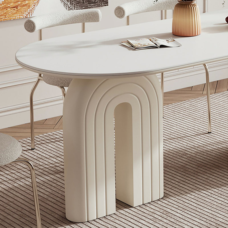 Table de salle à manger French Rock, H 29,5 po x L 70,9 po x l 35,4 po