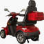 Scooters à 4 roues robustes pour personnes âgées et adultes