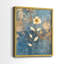 FLORAL Series XLV III - Reproduction encadrée de qualité supérieure - Prêt à accrocher - Aucun clou requis-869002777-869002768