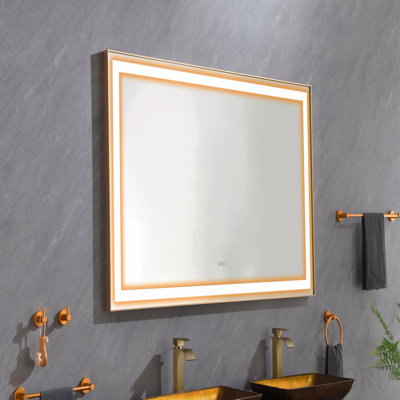 Miroir mural 60 * 36 avec éclairage à DEL
