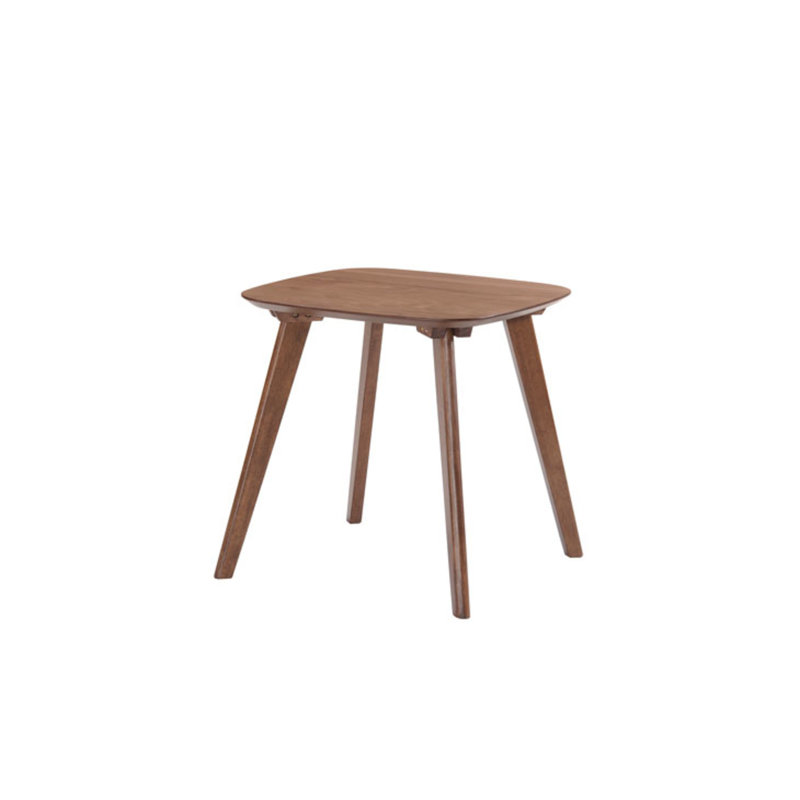 Table de bout brune