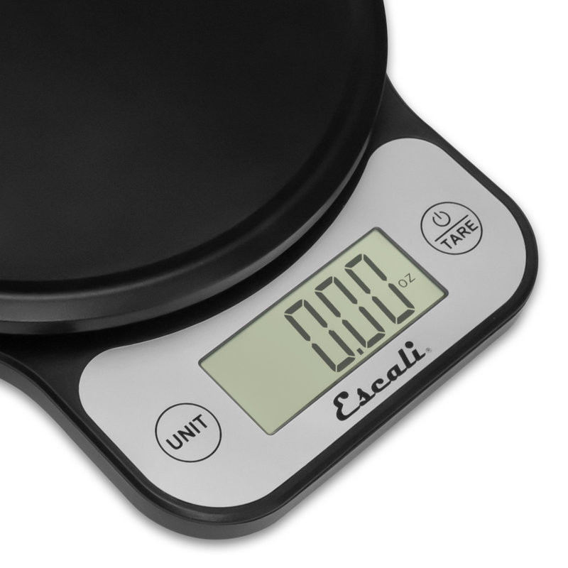 Escali Telero Digital Scale, Black