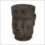 Statue de Pâques Moai, tabouret de table de bout à piédestal, durable et artistique