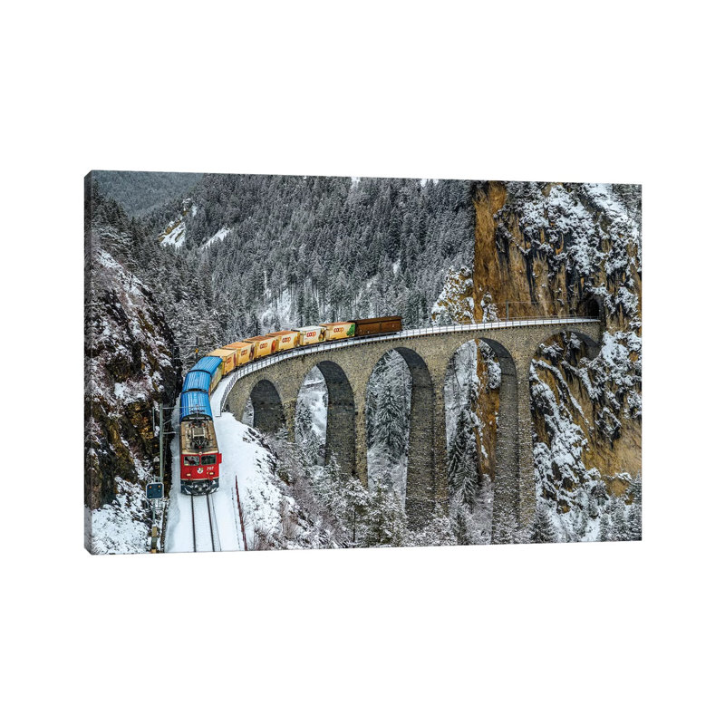 Transalpine by Andreas Agazzi - Wrapped Canvas Print, 20.32 cm H x 30.48 cm W