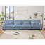 Canapé modulaire 4 places à assise profonde et canapé modulaire, canapé en chenille Canapé rembourré confortable pour salon, appartement, studio, bureau, chenille-375491166-375491160