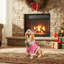 Christmas Dog Statue-136732298