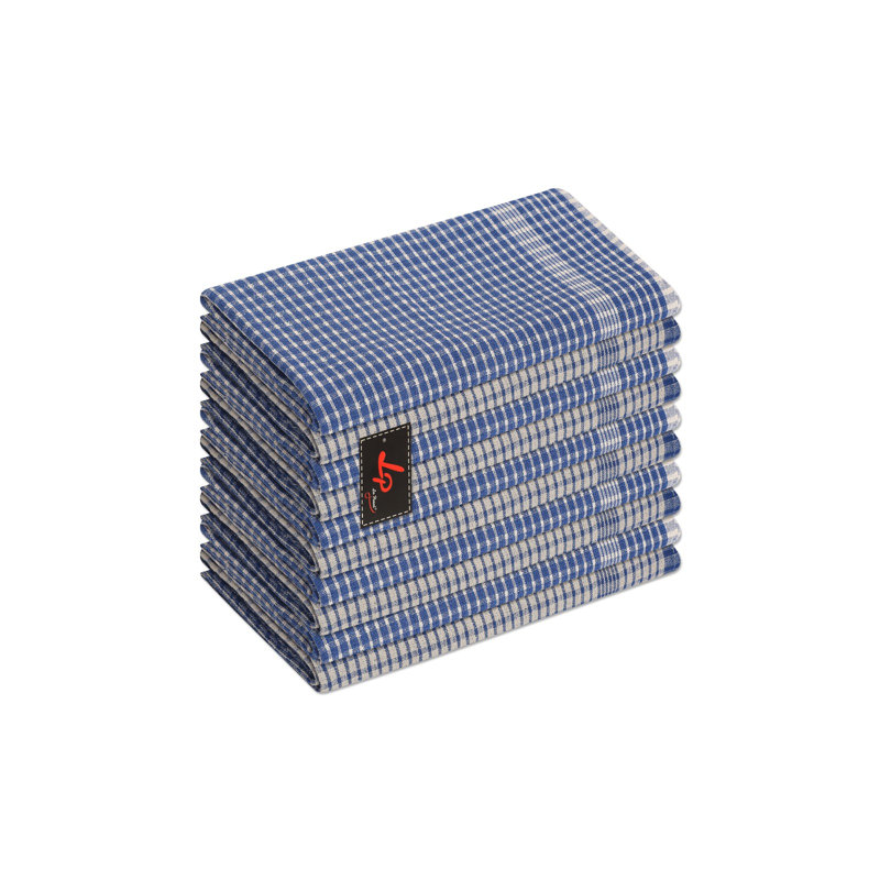 Cotton Tea Towel Kitchen Towel, Blue