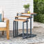 Ensemble de 3 tables gigognes
