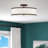 Berthine Fabric Semi Flush Mount-1131829255-1131829253-1196065318